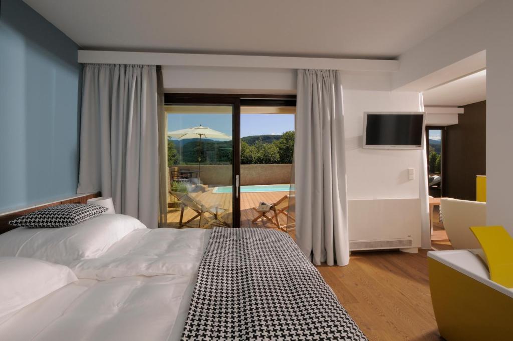 Designhotel Gius La Residenza Caldaro Szoba fotó
